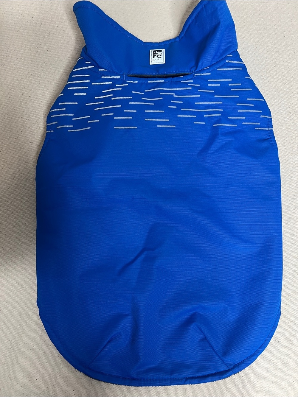 Bright Blue Reflective Dog Jacket